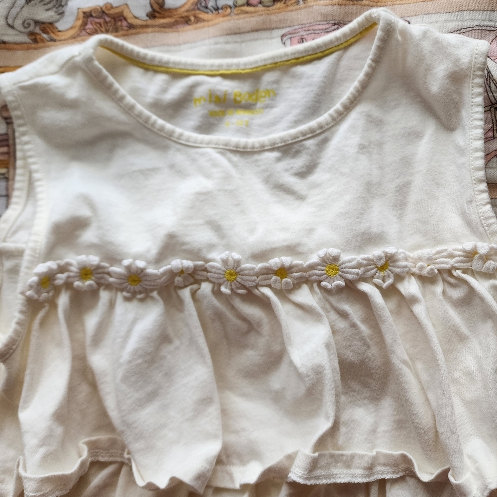 Mini Boden Ruffled Tank - Picture 2 of 3